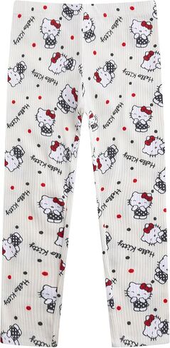 Hello Kitty Sanrio Girls Long Sleeve Shirt, T-shirt, and Pants 4 Pack Set for Big Kids in Saudi Arabia