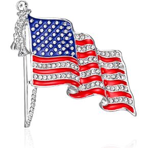 Kamala Harris Brooch 2024 US Presidential Election Campaign Flag Lapel Pins Souvenir