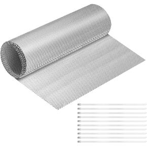 Embossed Aluminum Heat Shield Automotive High Temp Thermal Barrier Exhaust Wrap Electrical For Cars/Turbo Manifold Exhaust Heat Shield Automotive Emboss Muffler Exhaust Wrap （11.8''x20.0''）