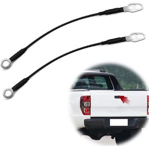 Tailgate Cable Tailgate Lift Support Cables Compatible wit 1993 to 2008 Ford Ranger and 1994 to 2007 Mazda B2300 B3000 B4000, Pack of 2 Tailgate Cable.