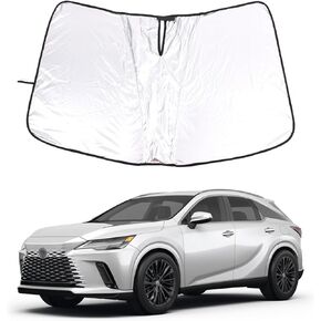 Front Window Sun Shade for Lexus RX 2016-2023, Front Windshield Sunshade, Sun Visor Blocker, UV Protection to Keep Your Vehicle Cool, Lightweight & Portable