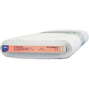 Pellon White Shape-Flex Woven Fusible Interfacing 60" X10yd