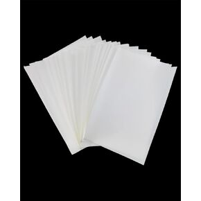 24 Sheets Stitch Witchery, 8 x 12 Inch Medium Weight Iron On Fusible Webbing for Fabric Pants Curtain