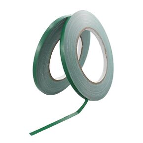 2 PCS Green Floral Tape 1/4" Wide Waterproof Florist Tape Multipurpose Adhesive Florist Tape for Binding Fresh Flower Bouquets and Floral Craft (98Ft/33Yd/Roll)