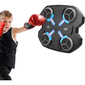 MMA Open Palm Gloves Mitts for Music Boxing mahine with Adjustable Wrist Band for Grappling Sparring Training Kickboxing Martial Arts Muay Thai Punching Bag Boxing Cage Fighting Men and Women Red