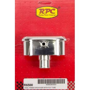 Company R6500 Polished Aluminum Finned PCV Breather