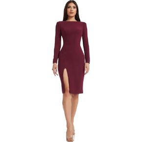 Dress the Population Women's Nadia Bodycon Midi Dress