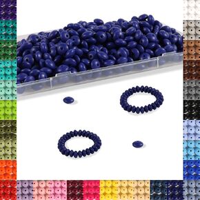 360Pcs Silicone Lentil Beads, 30 Colors 12mm Silicone Beads for Keychain Making Focal Beads Silicone Beads Bulk for Bracelet Necklace Making and Silicone Spacer Beads for Pens in Saudi Arabia