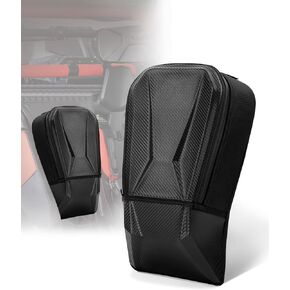 Center Console Storage Bags for CAN AM Maverick X3 - Hard Shaped Between Seat Storage Box, Tight Fit, Water Resistant, Easy Installation, Providing Extra Storage for Gadgets and Belongings