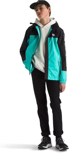 سترة مطر مضادة للماء للأولاد من THE NORTH FACE، مقاس Geyser Aqua، مقاس صغير in Saudi Arabia