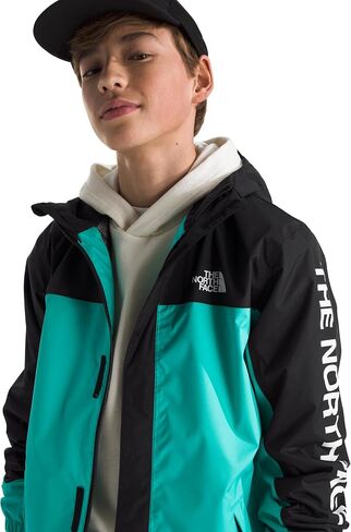 سترة مطر مضادة للماء للأولاد من THE NORTH FACE، مقاس Geyser Aqua، مقاس صغير in Saudi Arabia