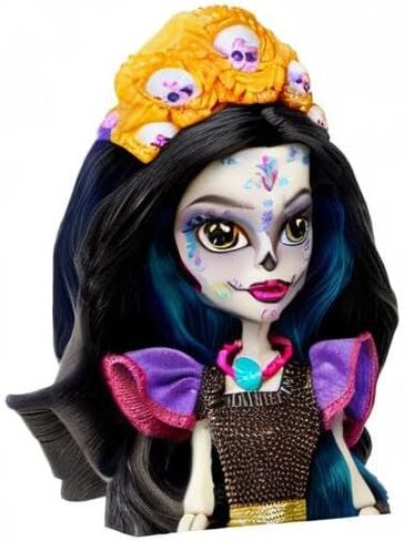 Monster High Doll, Skelita Calaveras Día De Muertos Collectible with Displayable Packaging, Colorful Fashion with Traditional Details in Saudi Arabia