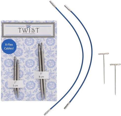 ChiaoGoo Twist Shorties Combo Packs US-4 Thru US-8 (US-6 (4 mm)) in Kuwait