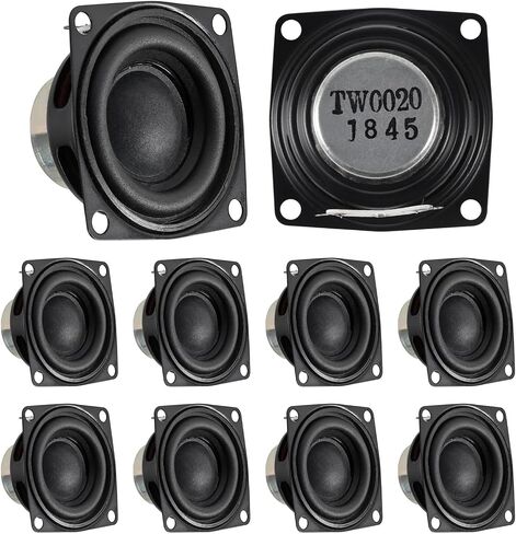 ACEIRMC 4pcs 2inch 4Ohm 10W Full Range Audio Speaker Stereo Woofer Loudspeaker for Arduino in Kuwait