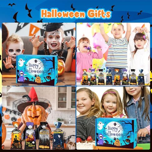 154pcs Halloween Party Toys Assortment for Kids, Halloween Stuff Bulk Goodies Toys for Party Supplies, Halloween Treats Non Candy Gifts School Classroom Carnival Prizes, Treasure Box Toy Chest in Saudi Arabia