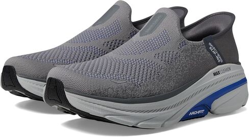 حذاء Skechers الرجالي سهل الارتداء بدون استخدام اليدين، أقصى توسيد، مناسب للقوس، Fortuitous 2.0 in Saudi Arabia