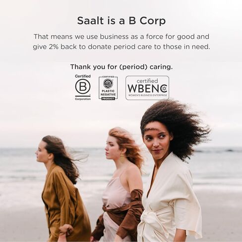 saalt Cotton Sleep Short Period Underwear- Super Absorbency - Reusable, Comfortable - Menstrual Flow, Maternity, Postpartum in Kuwait