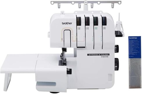 Brother ST4031HD Strong & Tough Serger Machine, 1,300 Stitches Per Minute, and SA520 Water Soluble Stabilizer in Saudi Arabia