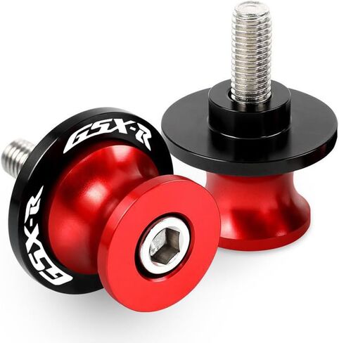Pack of 2 Motorcycle Swing Arm Spools For Suzuki GSXR 1000 GSXR600 GSXR750 GSX-R 125 150 GSXR 600 750 GSX-R750 GSX-R1000, M8 Swingarm Slider Stand Paddock (Blue) in Saudi Arabia
