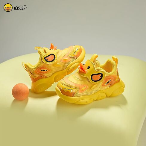 أحذية B.Duck للأطفال الصغار للفتيات والفتيان [أحذية كرتونية ثلاثية الأبعاد] أحذية أطفال أحذية رياضية للأطفال الصغار أحذية تنس للأطفال الصغار مقاس 5-9 in Saudi Arabia