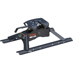 CURT 16121 A16 5th Wheel Hitch with Base Rails, 16,000 lbs