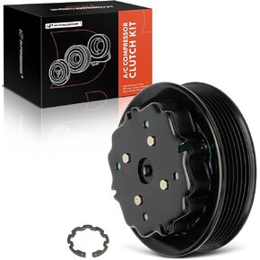 A-Premium Air Conditioner AC Compressor Clutch Kit Compatible with Mercedes-Benz C230, C240, C320, C280, C350, E320, E350, E430, E500, E55 AMG, E63 AMG, S500, S55 AMG, S600, S65 AMG, CLS63 AMG