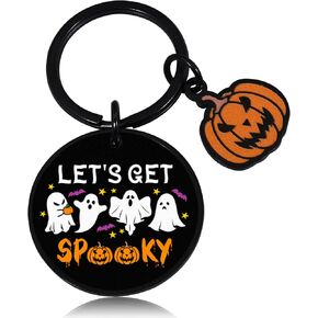 Boo Basket Stuffers for Adults Women, Halloween Boo Basket Items, Spooky Basket Stuffers for Adults, Halloween Basket Stuffers for Adults, Cool Stuff for Boys, Halloween Decor Merch Keychain
