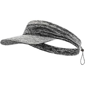 2 in 1 Headband Cap,Sun Visor Hat,Sport Hairband with Brim for Outdoor Golf Tennis Running,Beach Sun Visor for Women and Men in Kuwait