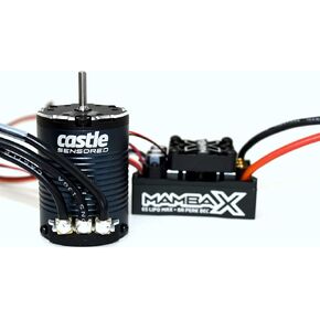 Mamba X, 25.2V WP ESC and 1406-3800KV SENSORED Combo