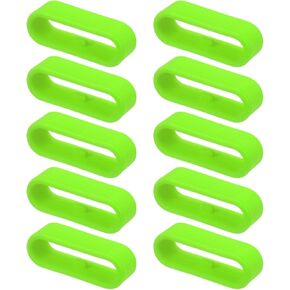 HARFINGTON Watch Band Strap Loops Silicone Replacement Fastener Rings Silicone Watch Holder Keeper