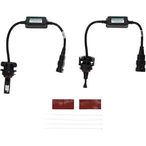 Tiger Lights TLHL-9012 12V LED Headlight Conversion Kit Compatible with/Replacement for General Electric 9012 1.2 Amps, 16 Wattage, 1400 Lumens, (2) LED Light Bulbs Off-Road Light