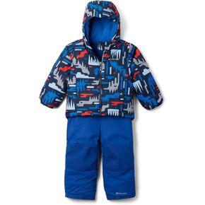 Columbia Toddler Unisex Frosty Slope II Set, Collegiate Navy Highland/Mountain Blue, 4T