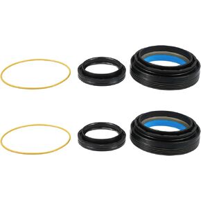 F81Z-3254-CB Front Outer Drive Axle Shaft Seal for Ford F-250 Super Duty 1999-2004 / Durable / 1 Pcs Black