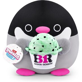 Snackles Series 2 Axolotl & Krispy Kreme 16 Inch Plush by ZURU, Ultra Soft Plush, Collectible Plush with Real Licensed Brands, Stuffed Animal, Giftable