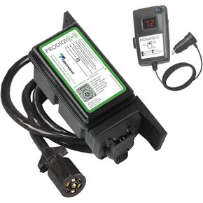 Tekonsha 902502 Prodigy RF, Plug & Play Trailer Mounted Proportional Brake Controller for Trailers with 1-3 Axles, Black