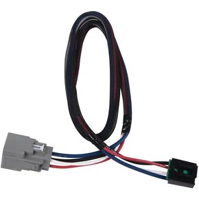 Tekonsha 307300 Trailer Brake Controller Custom Harness, Vehicle & Brake Control Ends Compatible with 2020-2022 Jeep Gladiator 2018-2023 Jeep Wrangler