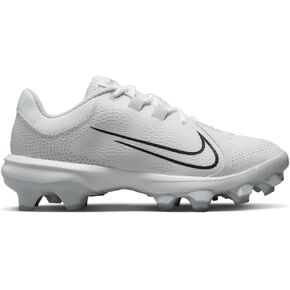 Nike Women's Hyperdiamond 4 Pro Molded Softball Cleats, Black White, 9