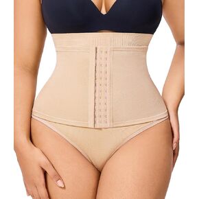 Nebility Thong Shapewear Tummy Control Underwear for Women High Waisted Body Shaper Thong Shaping Panties
