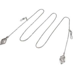DNLKWGO Eyewear Retainer Chain Sunglasses Chain Neck Cord Decorated With Leaves Eyeglass Chains for Women