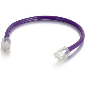 C2G 24510 Cat5e Crossover Cable - Non-Booted Unshielded Network Patch Cable, Red (7 Feet, 2.13 Meters)