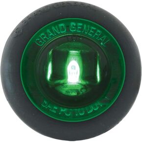 GG Grand General 87292 1 Inch Mini Red/Red 1 LED Light with Grommet