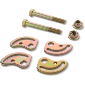 Alignment Caster/Camber Bolt Kit Adjusting ±1.5° Replacement for GMC Savana Sierra Yukon Canyon Chevy Avalanche Silverado Cadillac Escalade Hummer Alignment Camber Kit # K100026 45K5012 (Colored Zinc)