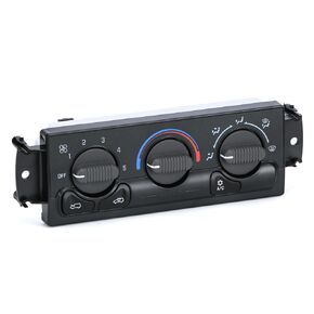 Front Climate Control Module Panel for GMC Sierra Chevy Silverado 1999-2002 599-266/15054697/ 15753264/19244873/ 9361355 Heater A/C Control Switch Air Conditioning Climate Control Module