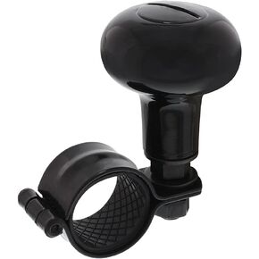 United Pacific Black Steering Wheel Spinner Knob Truck Car Lawnmower RV, 70092