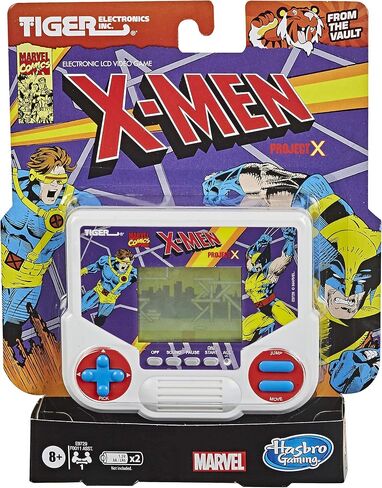 لعبة الفيديو الإلكترونية LCD من Hasbro Gaming Tiger Electronics Marvel X-Men Project X، لعبة محمولة باليد مستوحاة من الطراز القديم للاعب واحد، للأعمار من 8 سنوات فما فوق in Saudi Arabia
