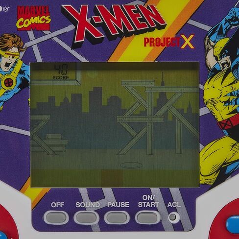 لعبة الفيديو الإلكترونية LCD من Hasbro Gaming Tiger Electronics Marvel X-Men Project X، لعبة محمولة باليد مستوحاة من الطراز القديم للاعب واحد، للأعمار من 8 سنوات فما فوق in Saudi Arabia
