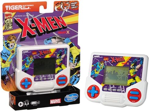 لعبة الفيديو الإلكترونية LCD من Hasbro Gaming Tiger Electronics Marvel X-Men Project X، لعبة محمولة باليد مستوحاة من الطراز القديم للاعب واحد، للأعمار من 8 سنوات فما فوق in Saudi Arabia