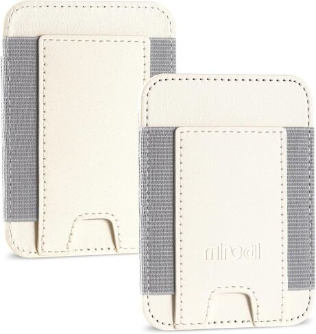 Miroddi Credit Card Holder, Premium Leather Small Wallet for Women, RFID Blocking Slim Card Wallet for Women Men, Minimalist Business Credit Card Wallet with Money Pocket, Holds Up to 14 Cards, Black in Saudi Arabia