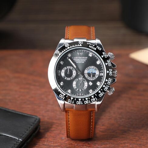 Leather Watch Band Genuine Watch Straps 20mm 22mm Quick Release Replacement Watch Straps for Men Women Bracelet Oil Wax Top Grain Leather Watch Strap in Saudi Arabia