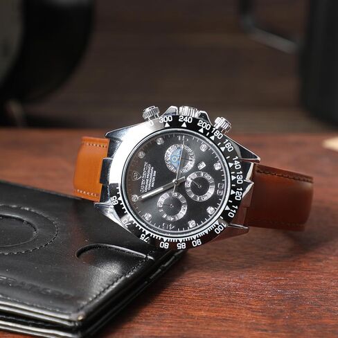 Leather Watch Band Genuine Watch Straps 20mm 22mm Quick Release Replacement Watch Straps for Men Women Bracelet Oil Wax Top Grain Leather Watch Strap in Saudi Arabia